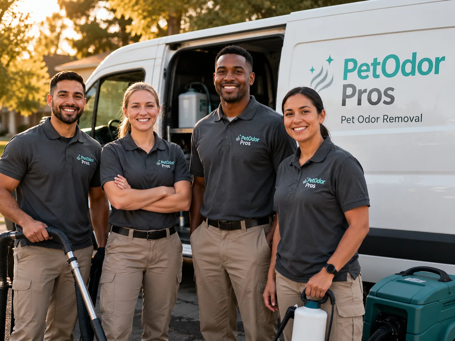 Pet Odor Removal team serving Como, TX